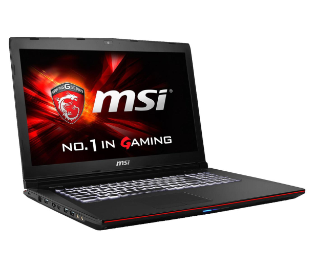 MSI GE72 Apache i7-5700HQ/16GB/128+1000/Win10X GTX950M - 260329 - zdjęcie